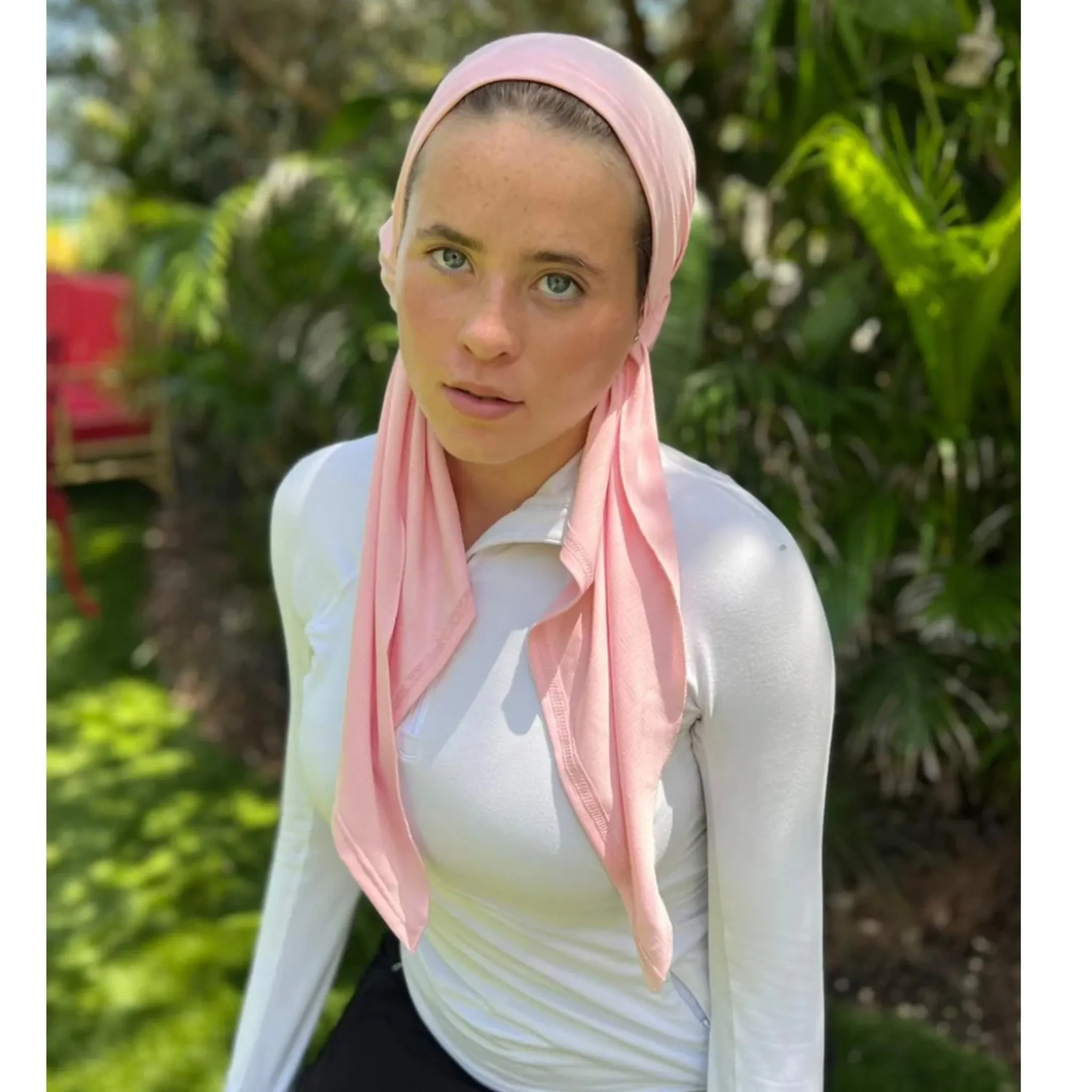 Dri Fit SB Pre-Tied Headscarf: Pink