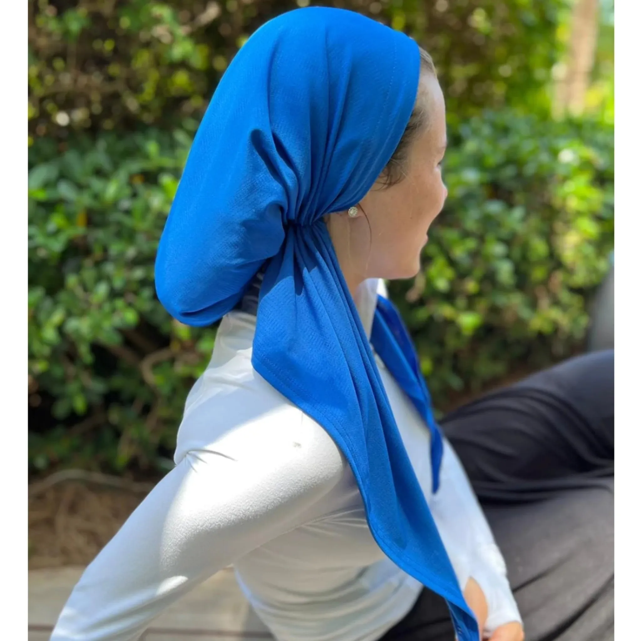 Dri Fit SB Pre-Tied Headscarf: Royal Blue