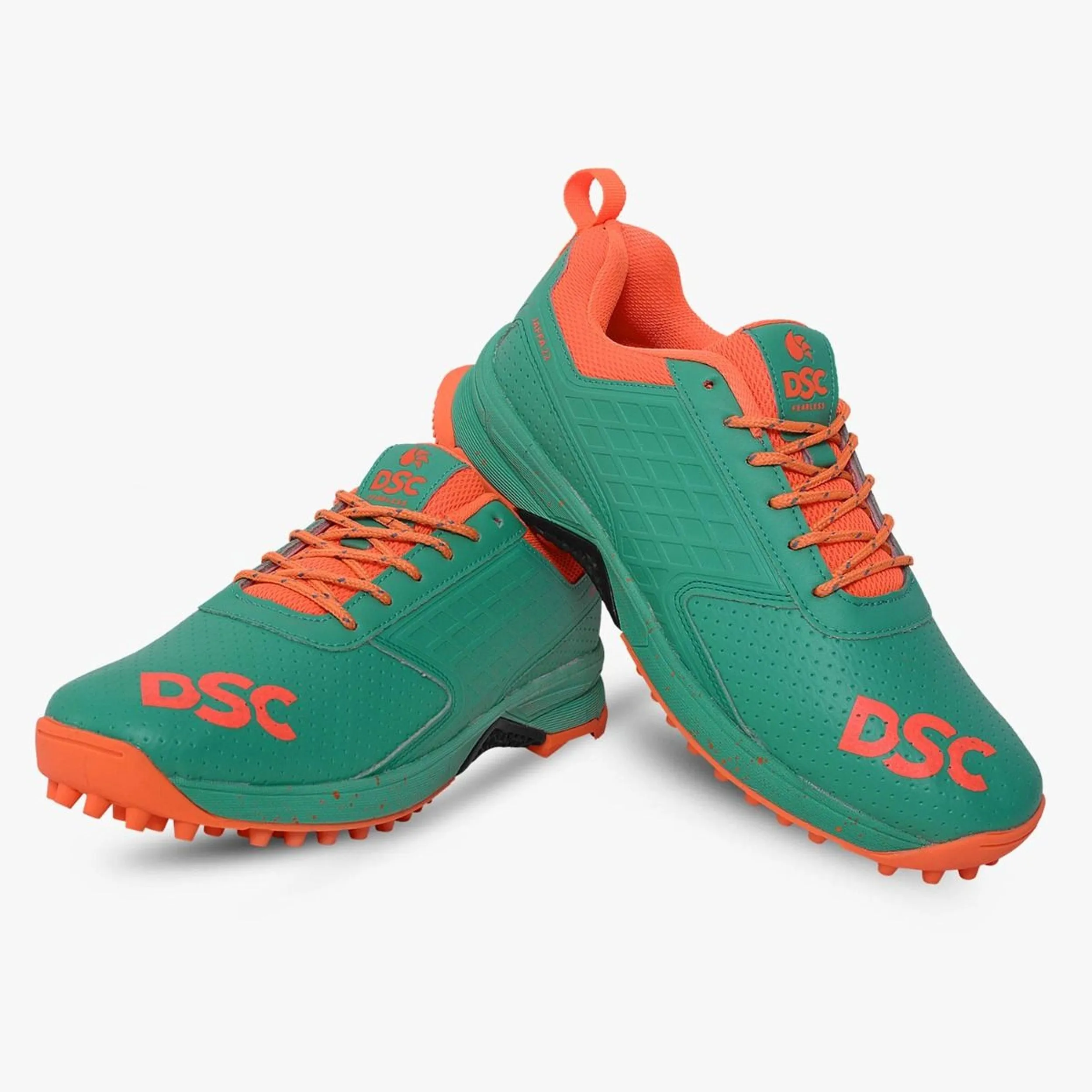 DSC Jaffa 22 Cricket Spike Shoes - Green