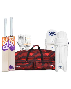 DSC Krunch 100 Cricket Bundle Kit - Junior