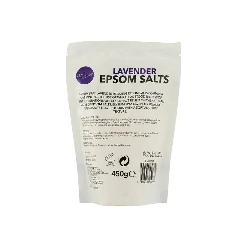 Epsom Salts - Elysium Spa ~ Lavender (450g)