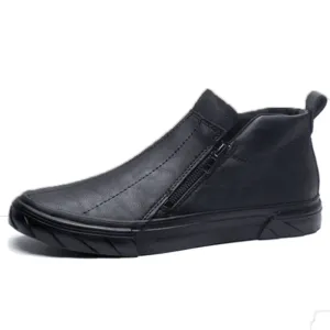 ESTEVE - Men Vulcanized Leather Loafer Shoes