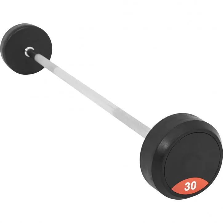 Fixed Rubber Barbell 30KG