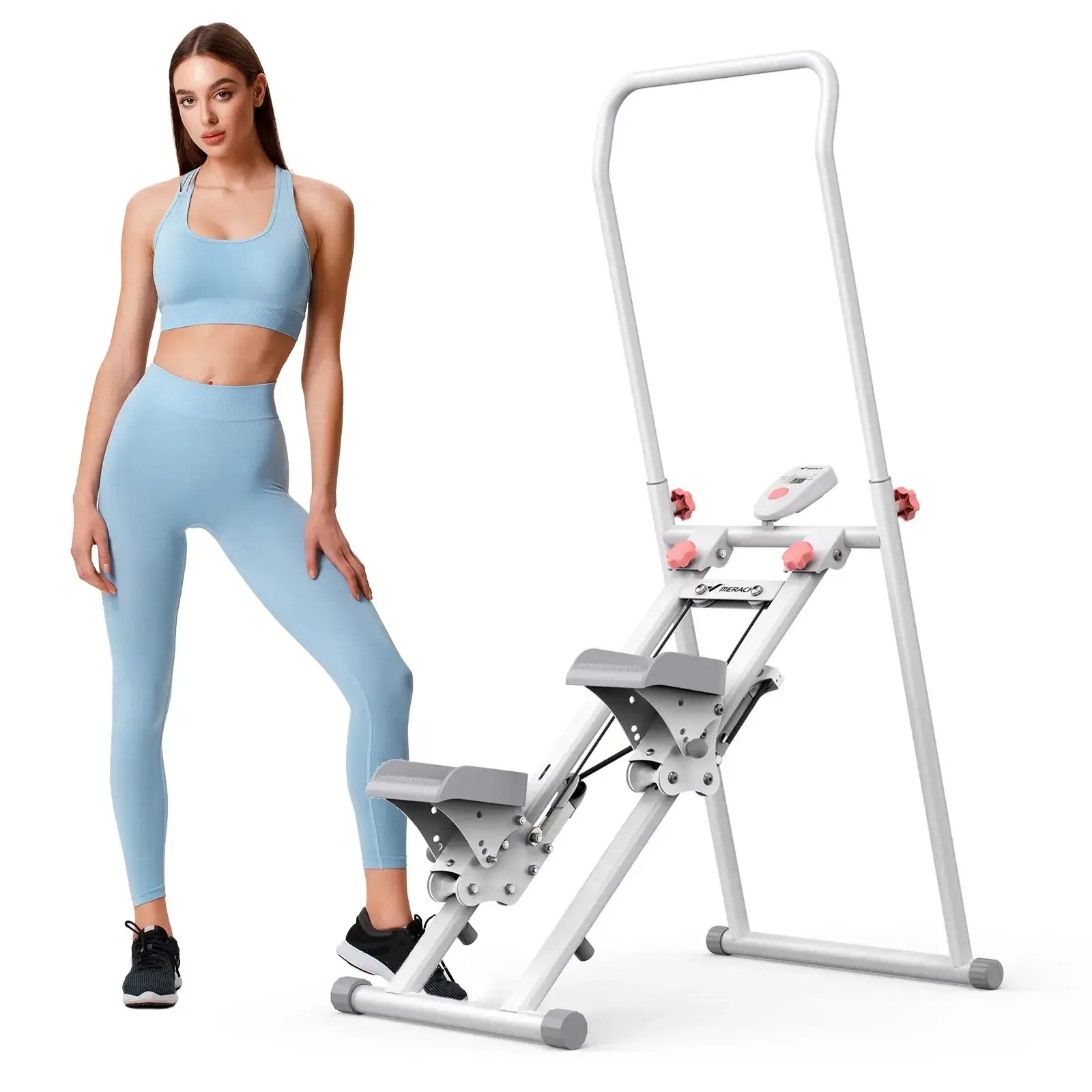 Folding Vertical Cardio Exercise Climber