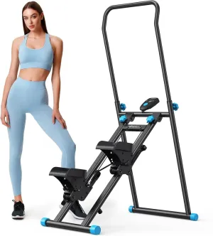 Folding Vertical Cardio Exercise Climber