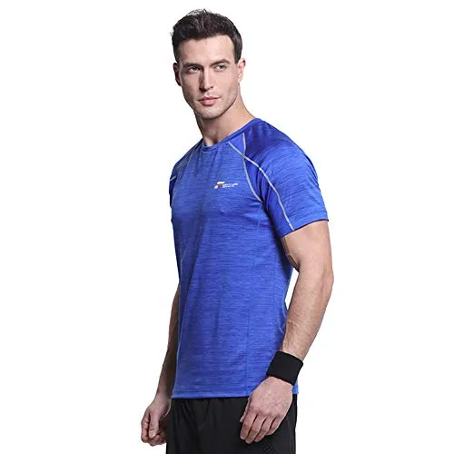 Fortitude Sports Men's Gym T Shirt | Breathable Quick Dry Fit Running Shirt