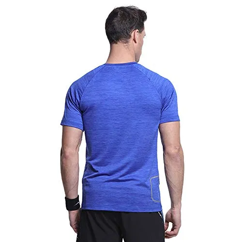 Fortitude Sports Men's Gym T Shirt | Breathable Quick Dry Fit Running Shirt