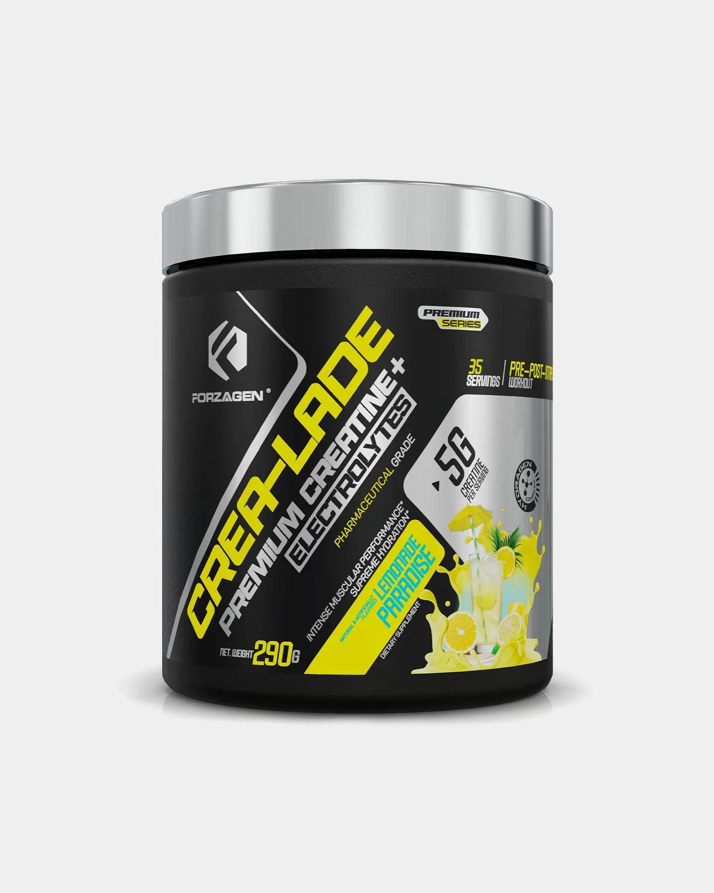 Forzagen CREA-LADE Premium Creatine   Electrolytes Pre-Workout