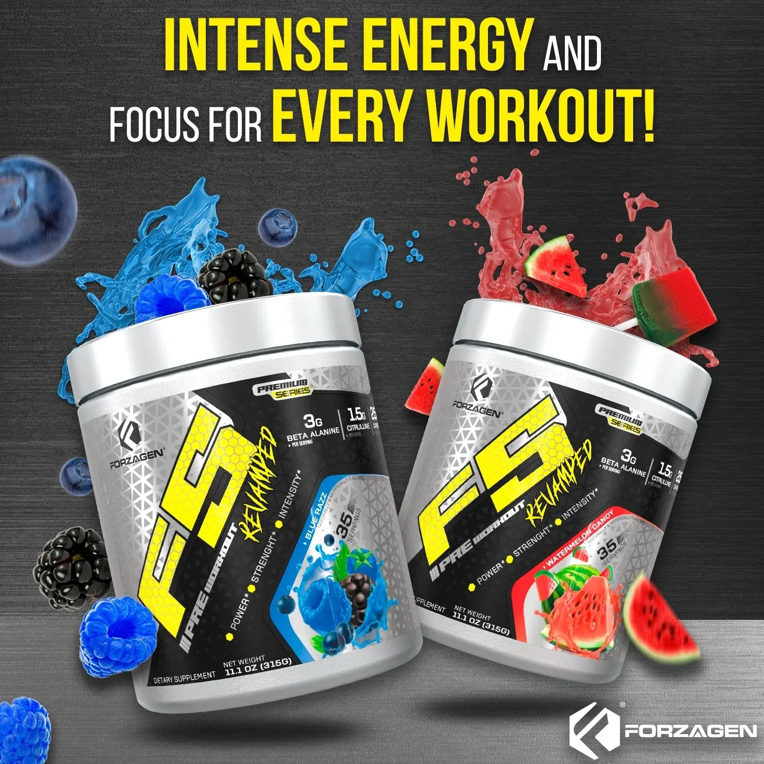 Forzagen F5 Pre-Workout