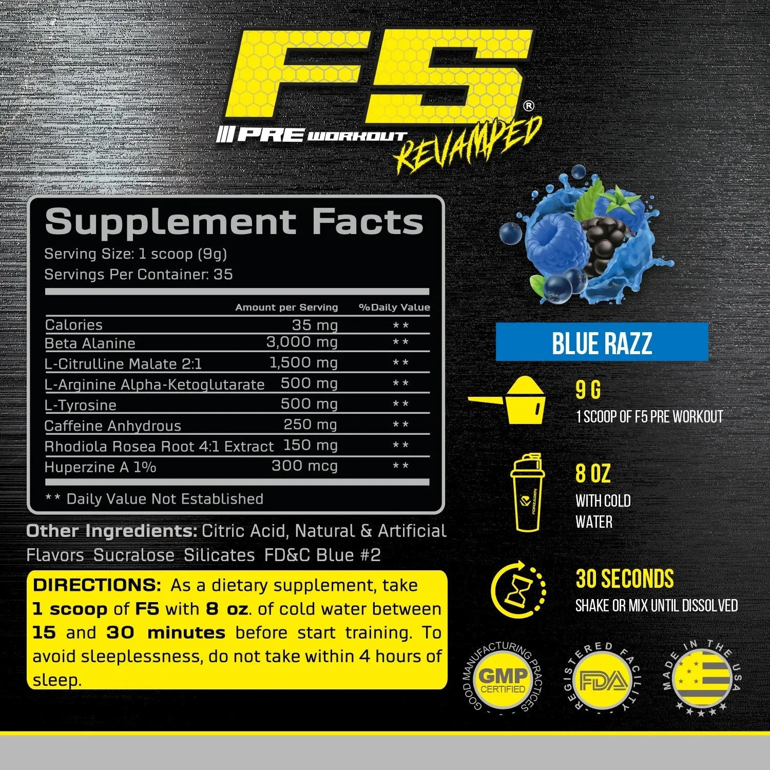 Forzagen F5 Pre-Workout