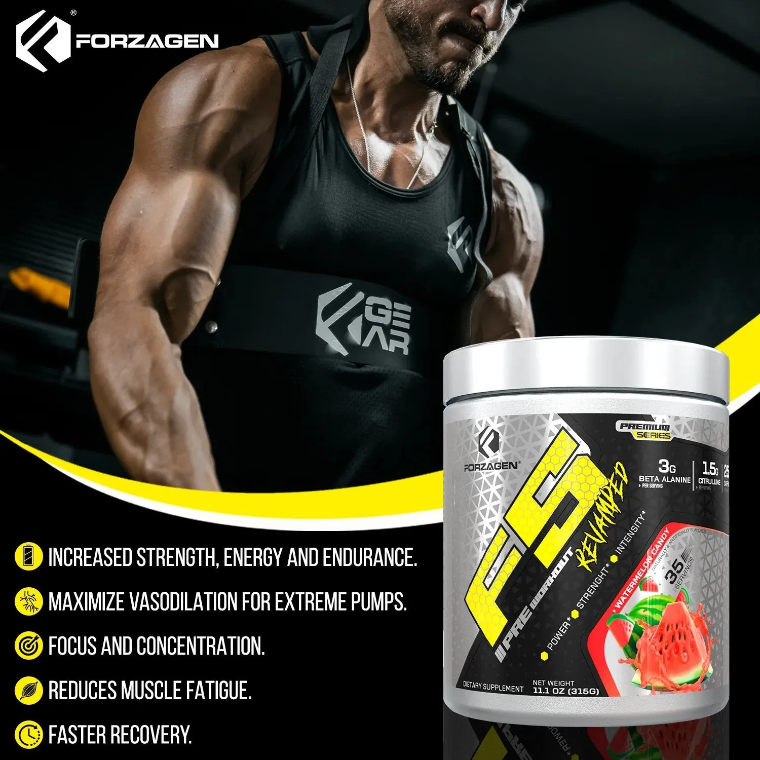 Forzagen F5 Pre-Workout