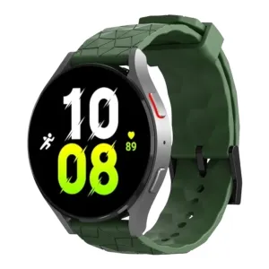 Fossil Hybrid Gazer compatible Silicone Football Pattern Watch Straps