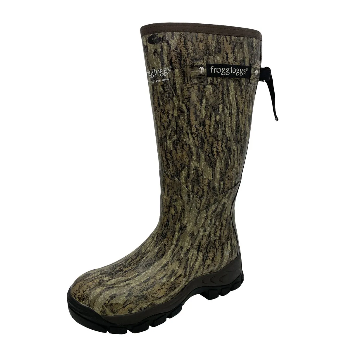 Frogg Toggs Mens Mossy Oak Bottomland Ridge Buster Waterproof Snake Boot