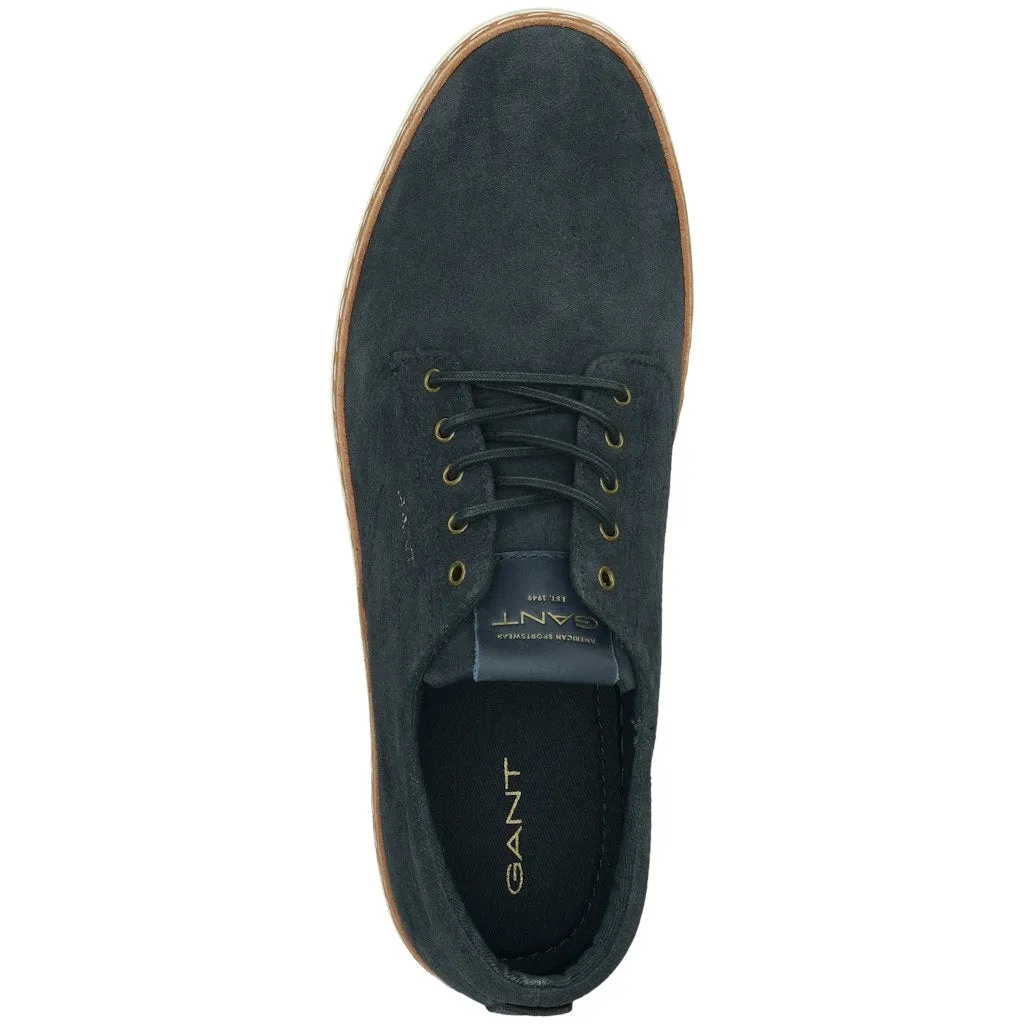 GANT - Miles, Prepville Cow Suede Low Lace, Marine