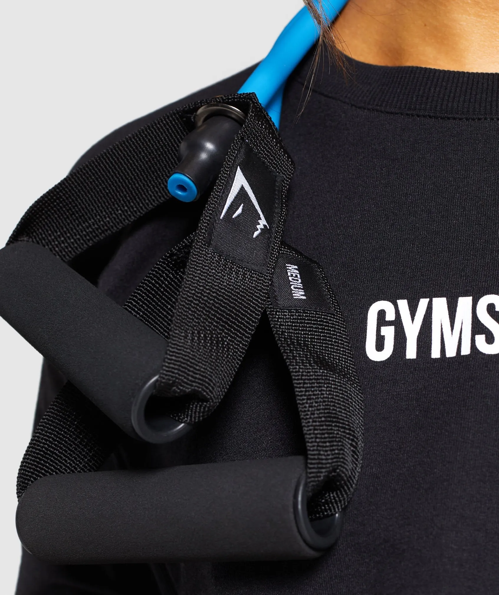 Gymshark Medium Resistance Tubes - Blue