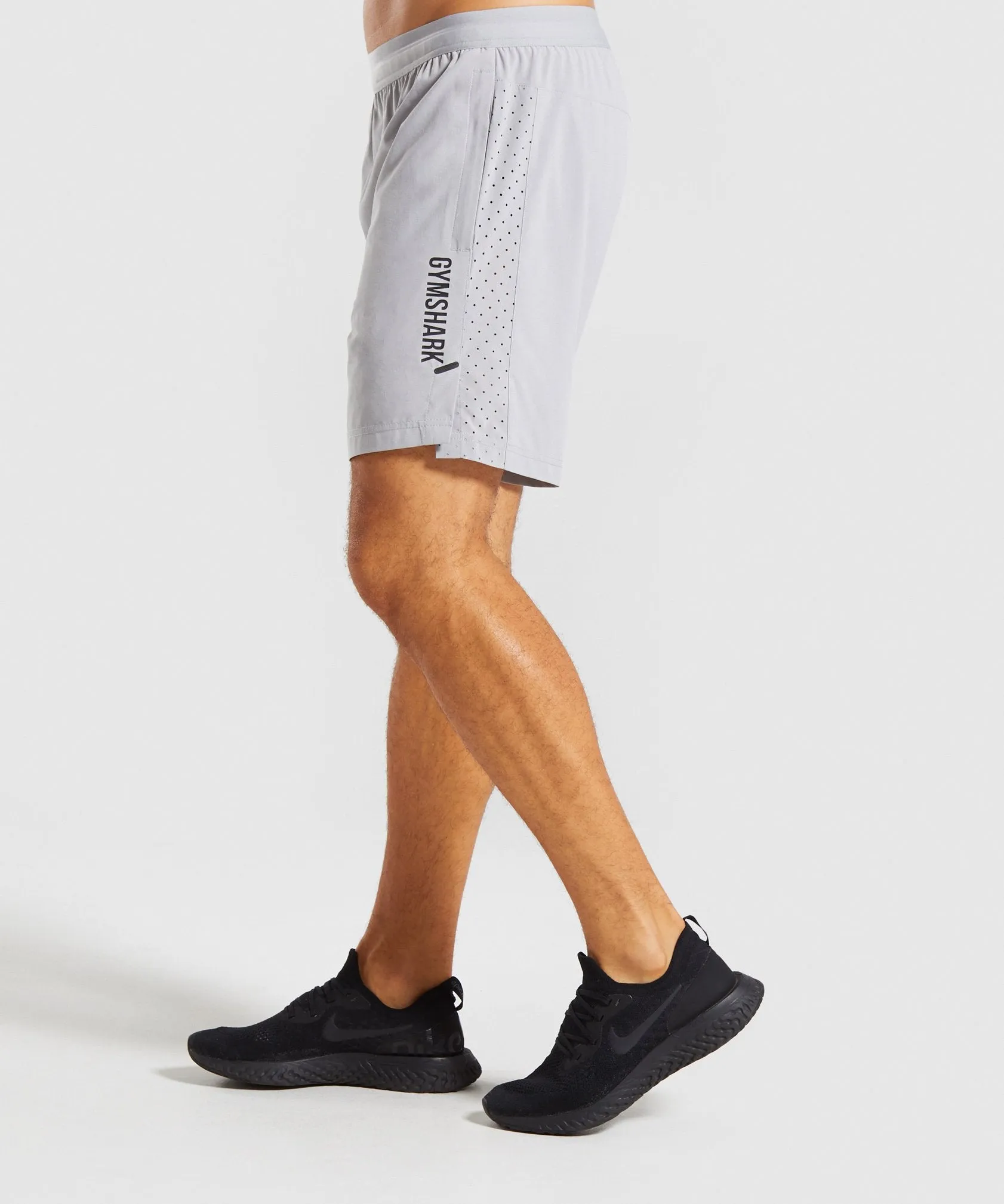 Gymshark Raid Shorts - Light Grey