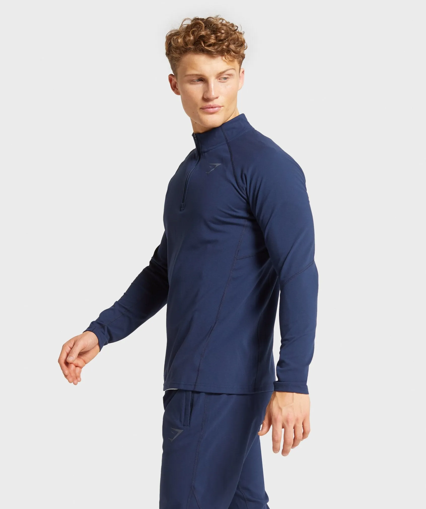 Gymshark Training 1/4 Zip Pullover - Dark Blue