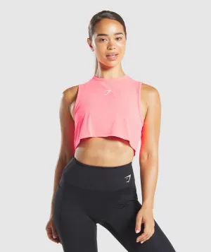 Gymshark Training Crop Tank - Pink