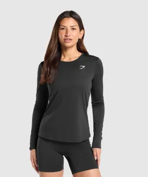 Gymshark Training Long Sleeve Top - Black