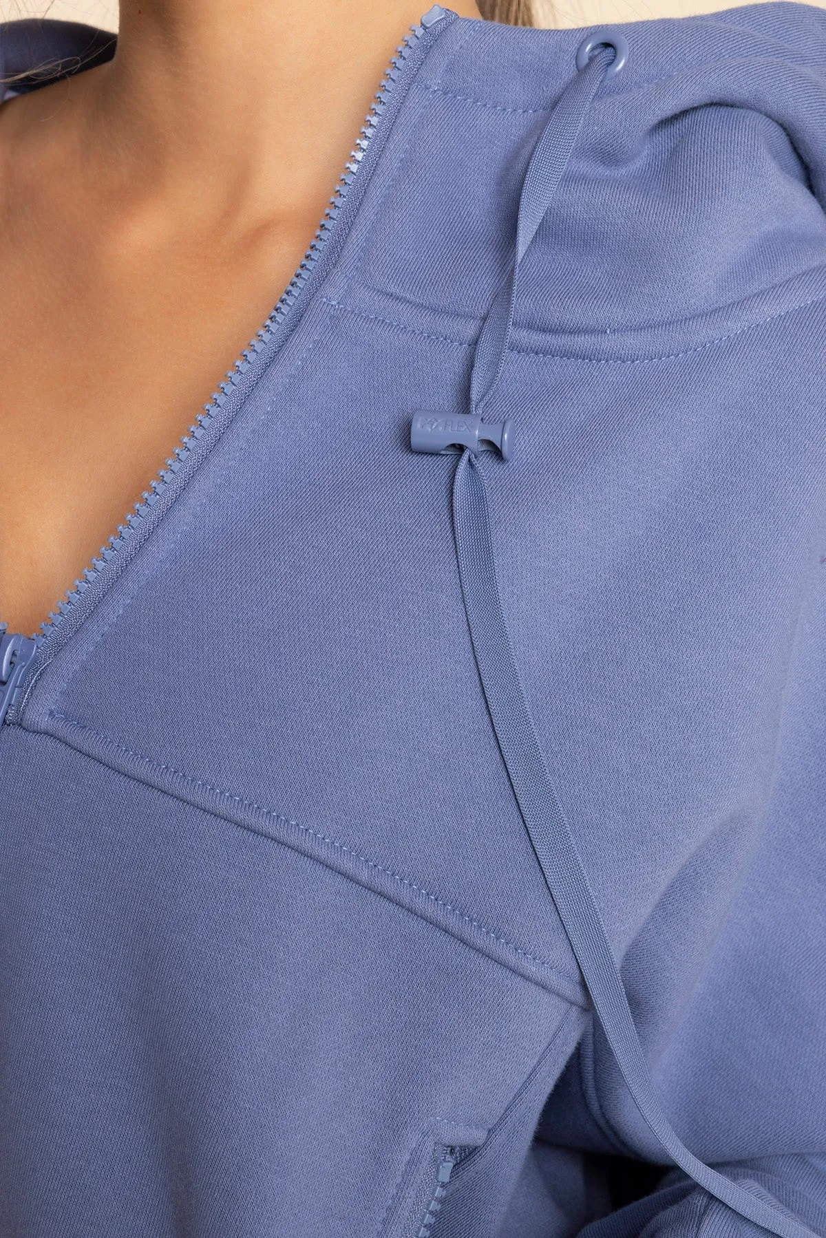 Half Zip Warm Up Hoodie - Wild Wind