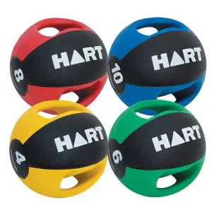 HART Double Grip Medicine Ball Complete Set