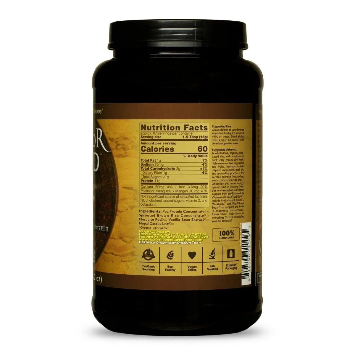 HealthForce Superfoods Warrior Food Extreme- Vanilla 1000 g Powder