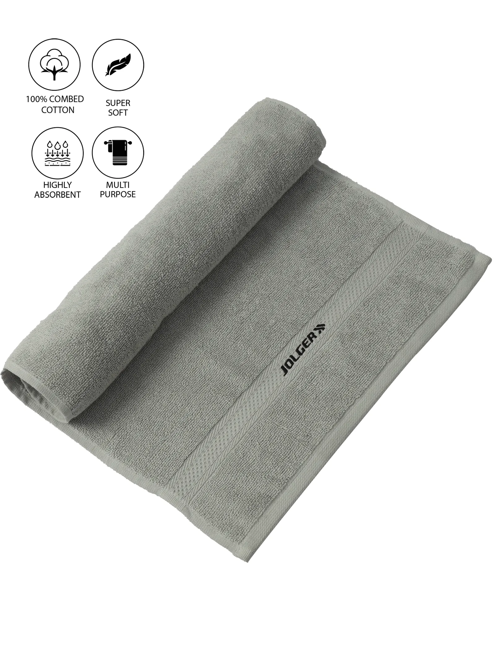 Highly Absorbant 100% Cotton Gym Hand Towel