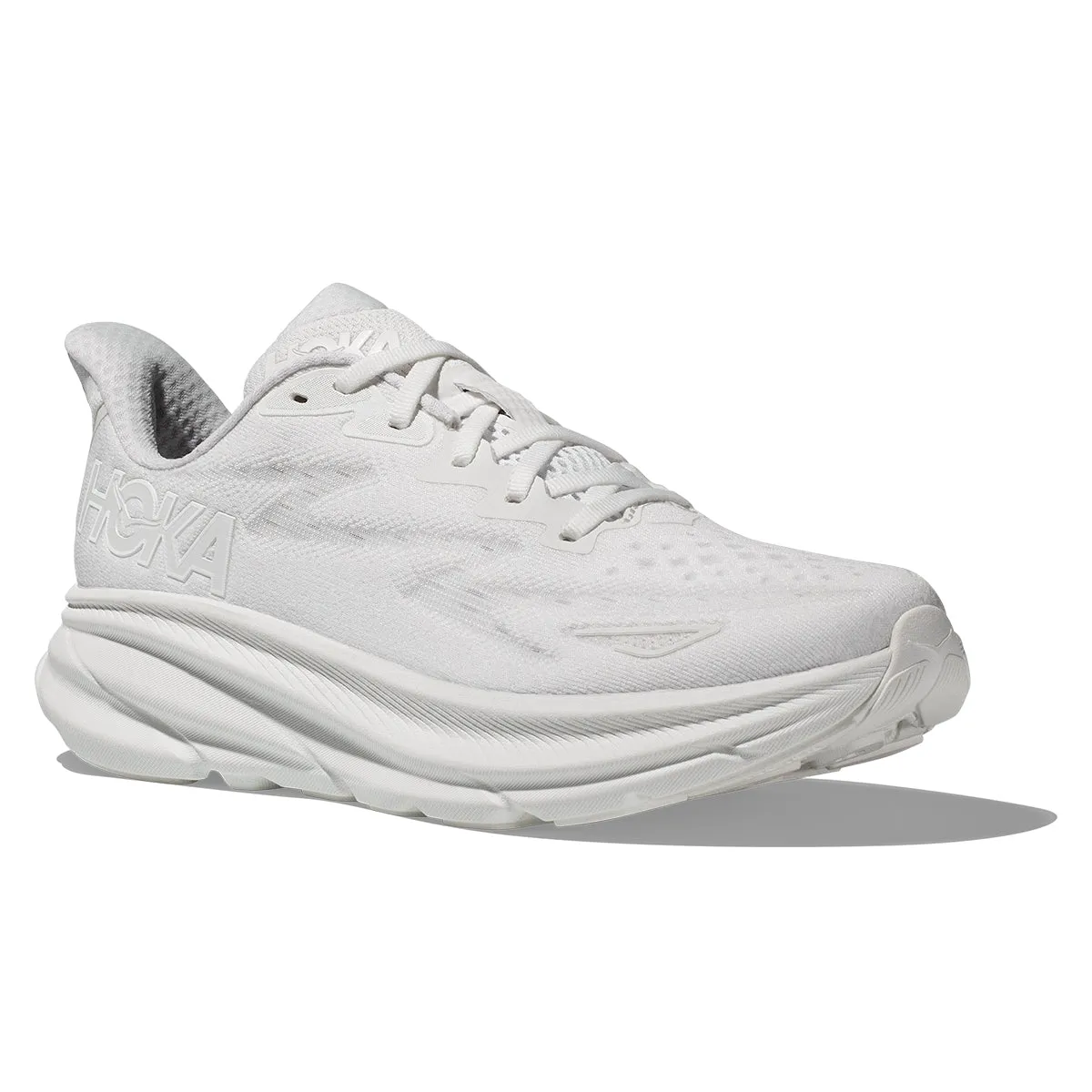 Hoka Clifton 9 Mens | White / White