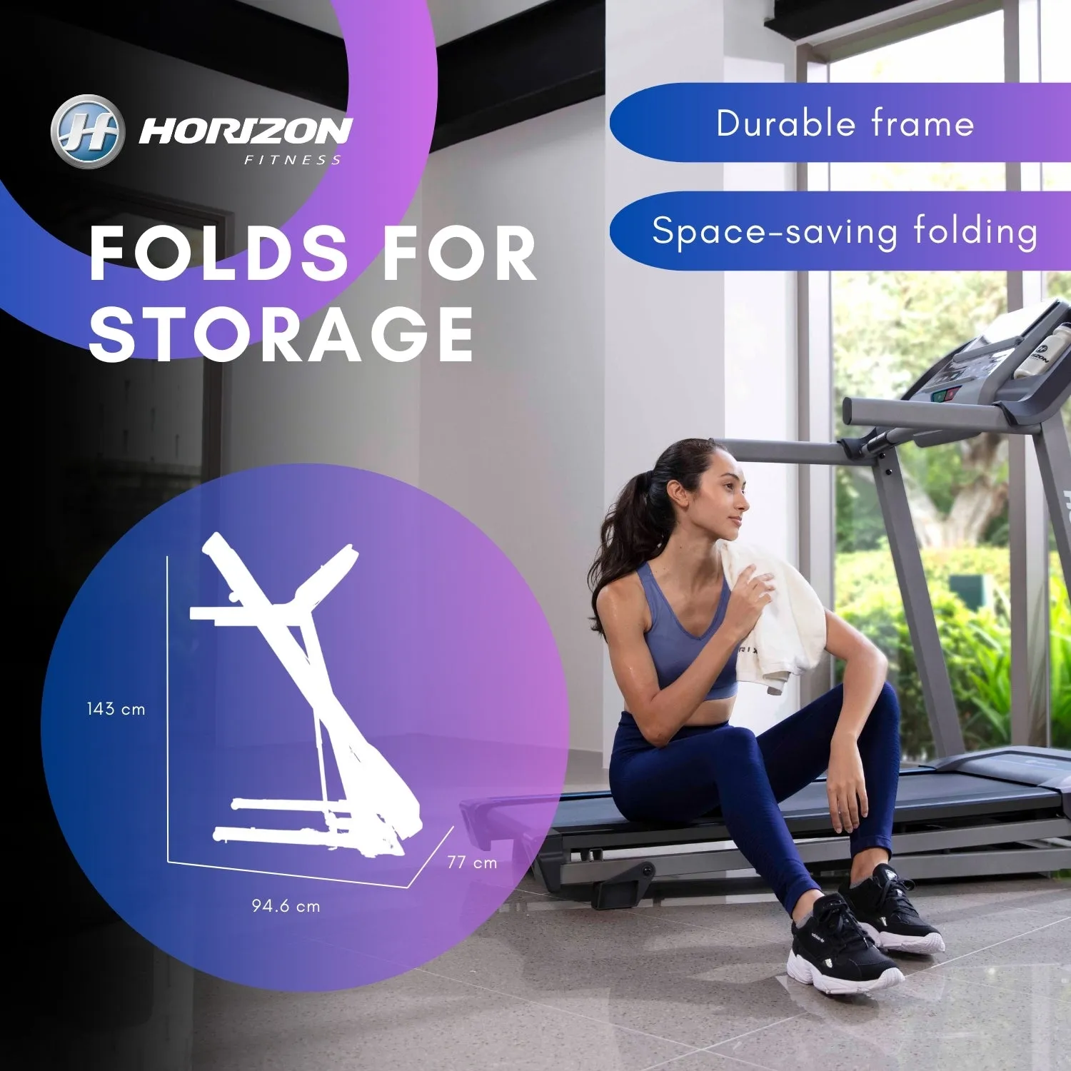 Horizon TR 3.0 @Zone Treadmill