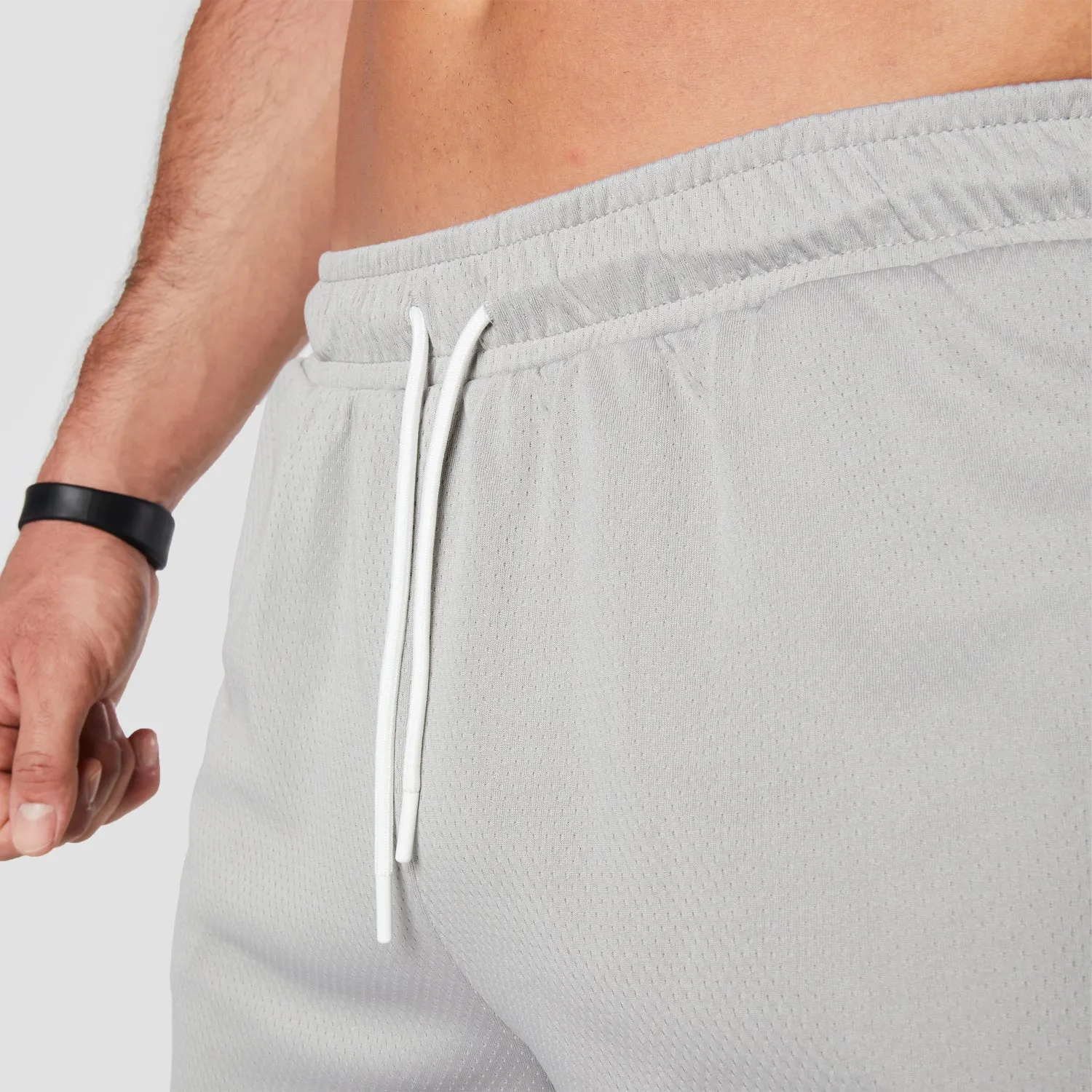 Hybrid Performance 2-in-1 Shorts - Light Grey