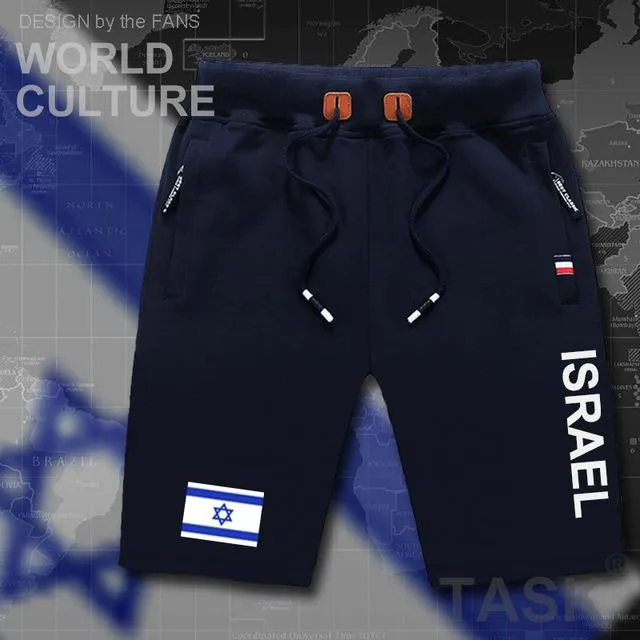 Israel mens shorts workout sweats