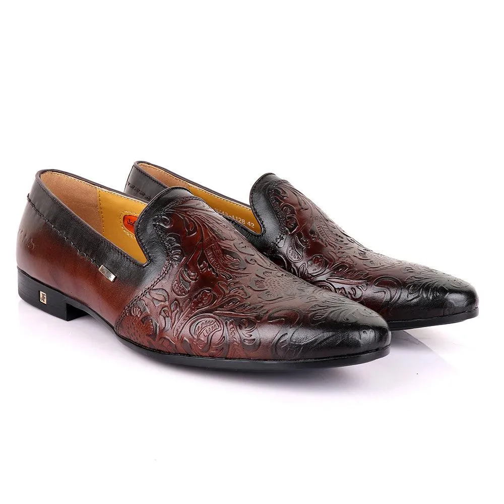 John Foster Classic Brown Leather Shoe