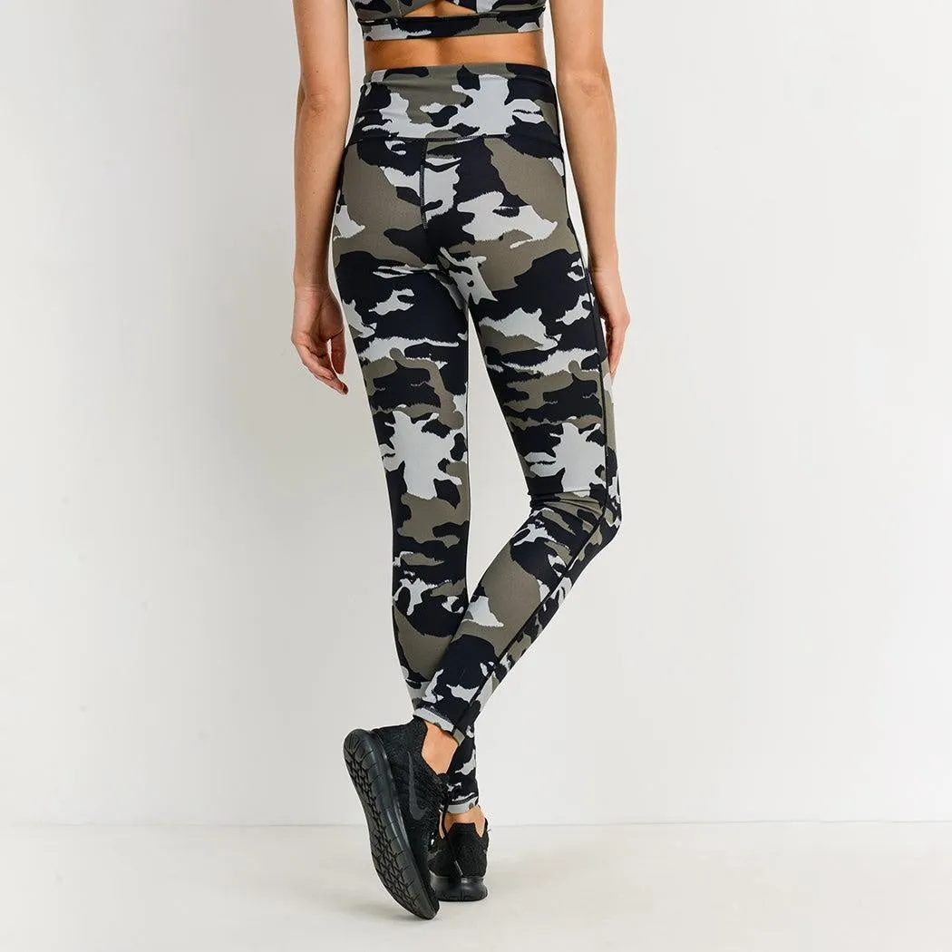 Jungle Camo Highwaist Workout Set