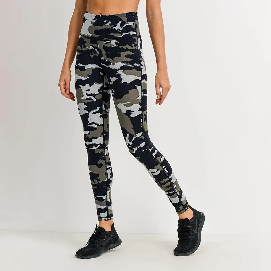 Jungle Camo Highwaist Workout Set