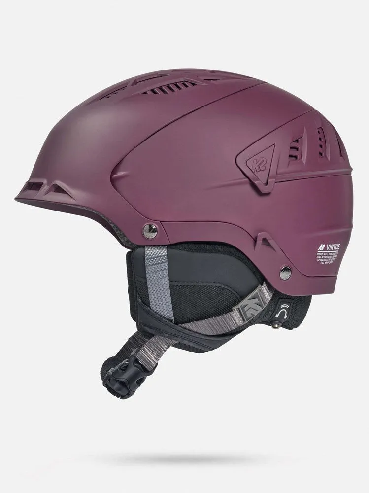 K2 Virtue Women's Snow Helmet - Merlot