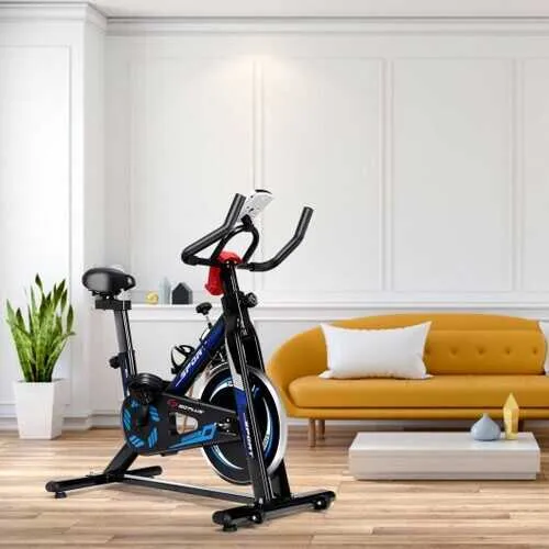 LCD Display Fitness Cardio Workout Cycling Exercise Bike