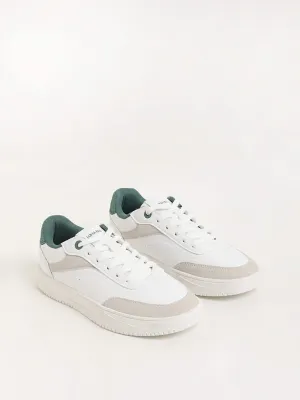 LUNA BLU Green Lace-Up Sneakers