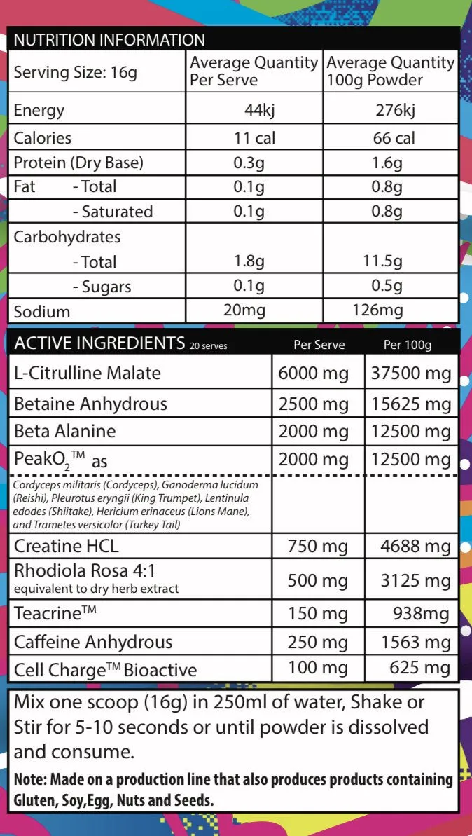 Magic Nutrition Pre-Workout