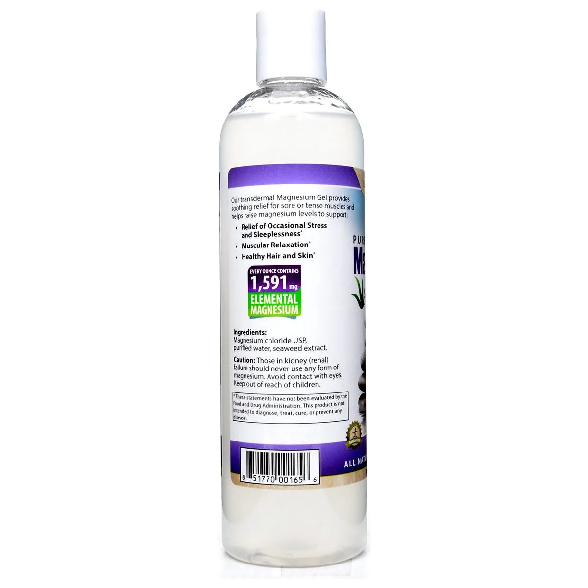 Magnesium Gel 12 fl oz by BioActive Nutrients