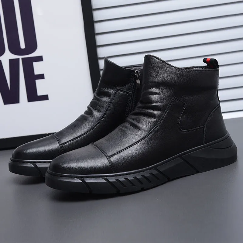 Men Shoes Fashion Male Shoes Winter Ankle Boots