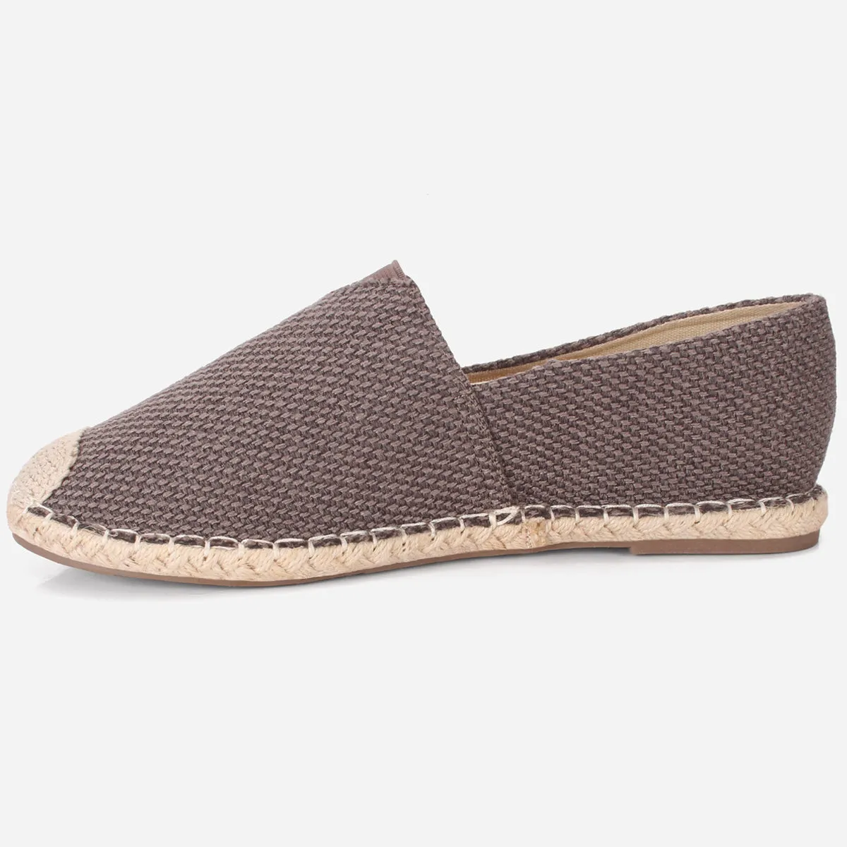 Mens "SIDON" Canvas Flat Espadrille Shoes