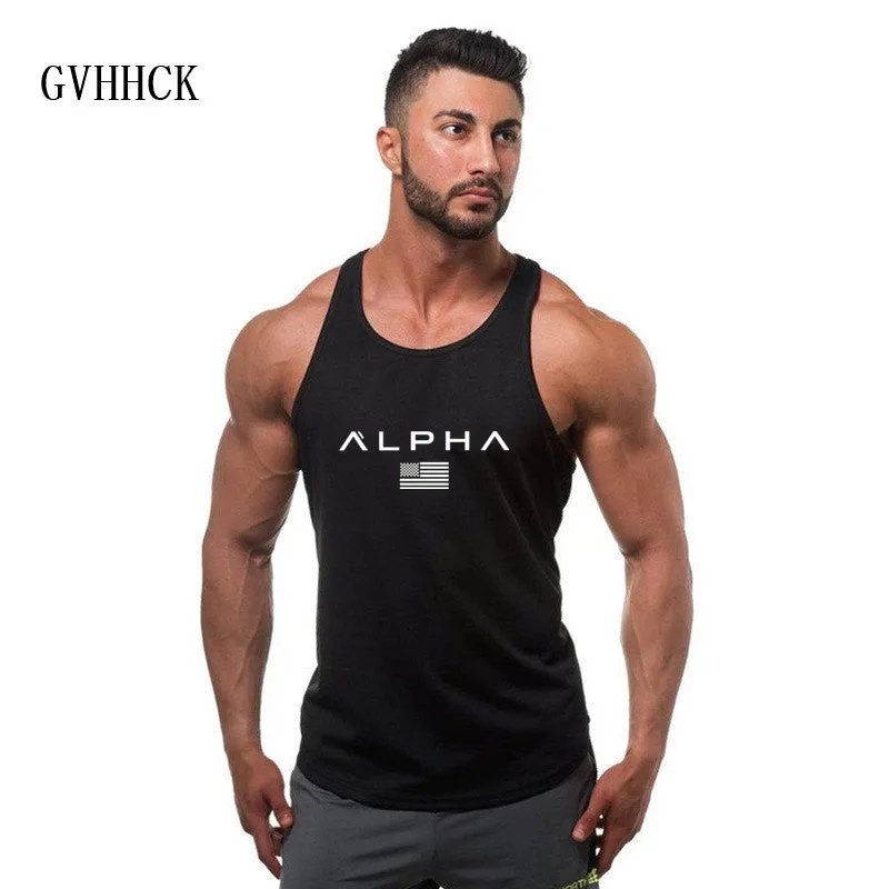 Mens Sports Gym Breathable Training Tank Top