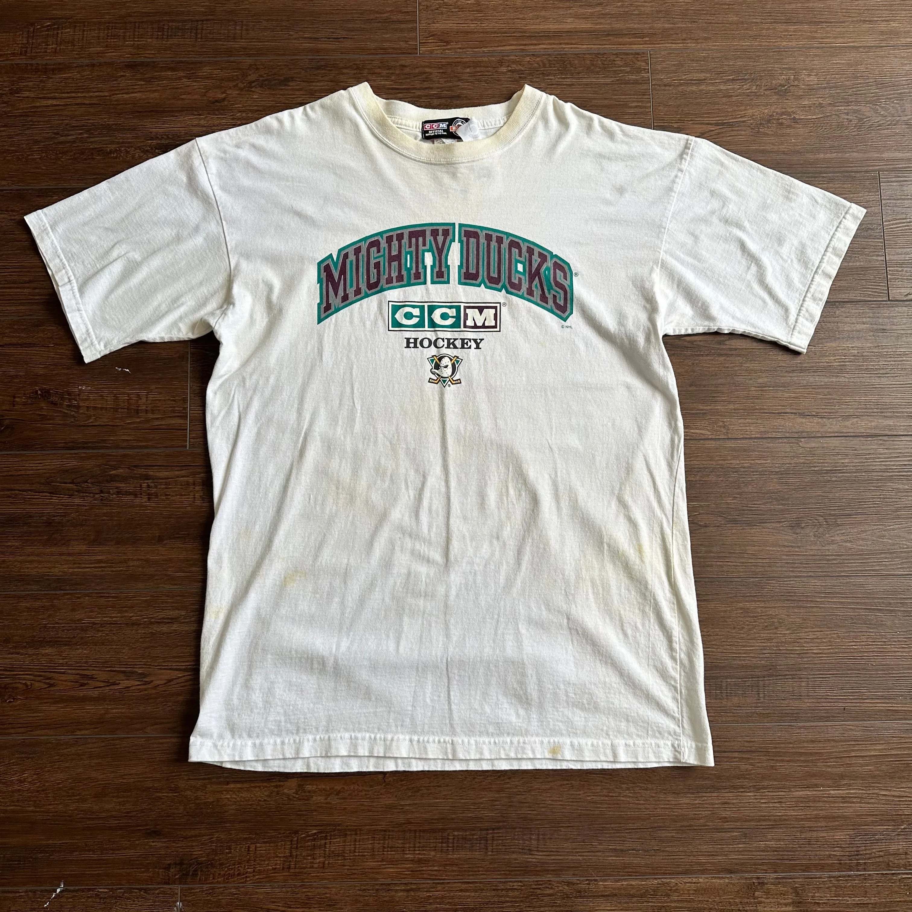 Mighty Ducks Hockey Shirt Size XXL