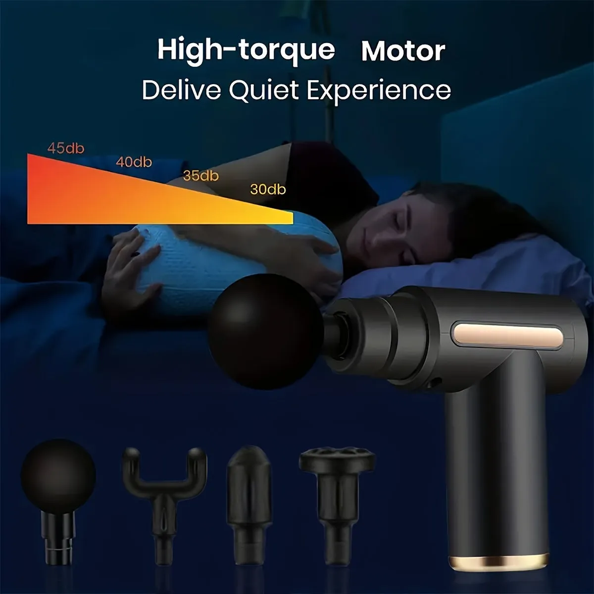 Mini Ultra-Compact Percussion High Torque Deep Tissue Massage Gun