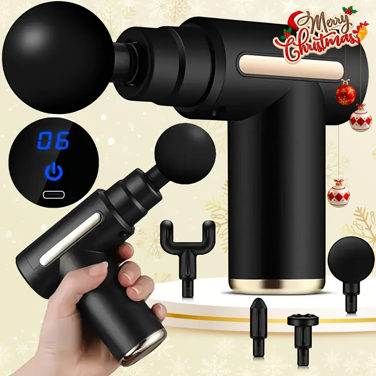 Mini Ultra-Compact Percussion High Torque Deep Tissue Massage Gun