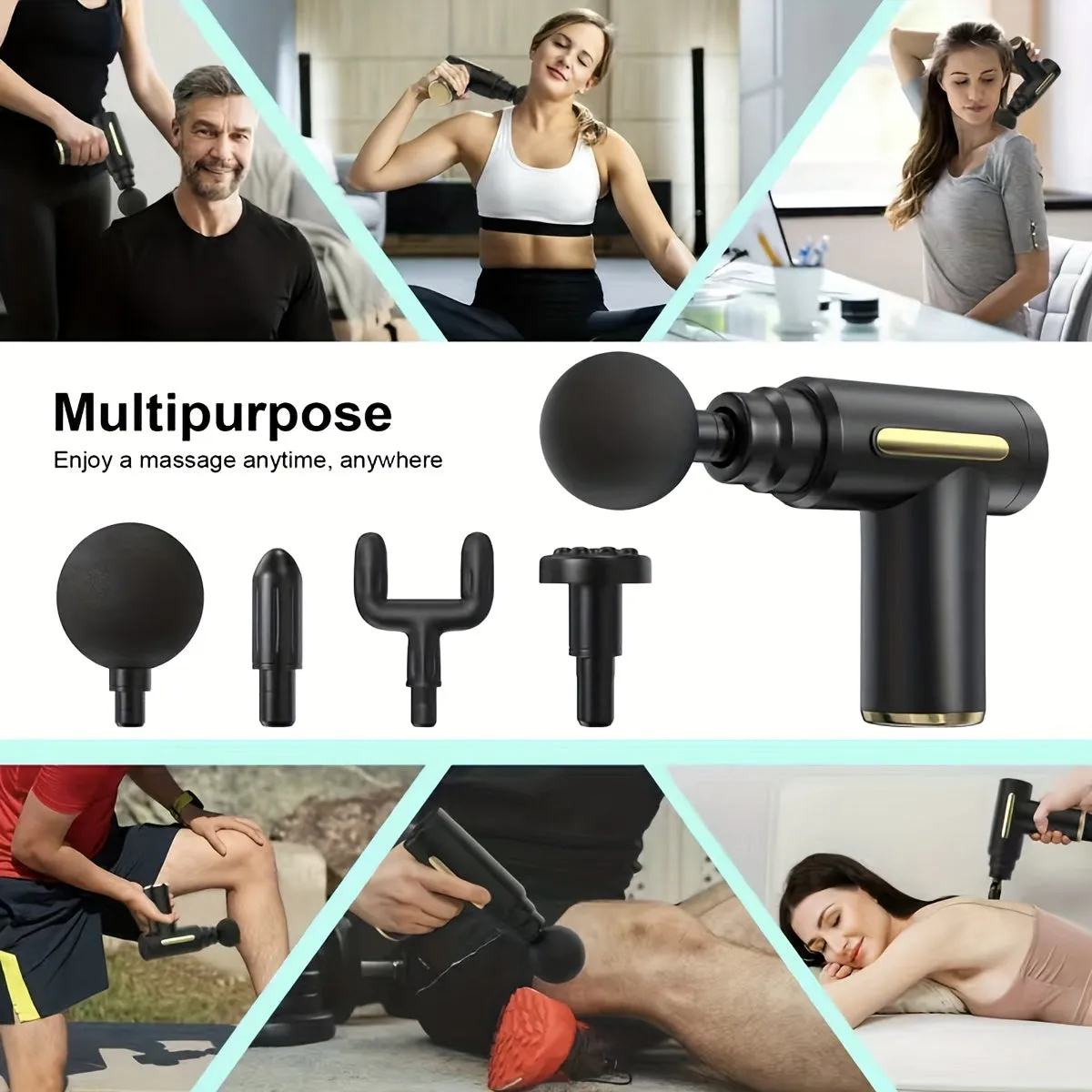 Mini Ultra-Compact Percussion High Torque Deep Tissue Massage Gun