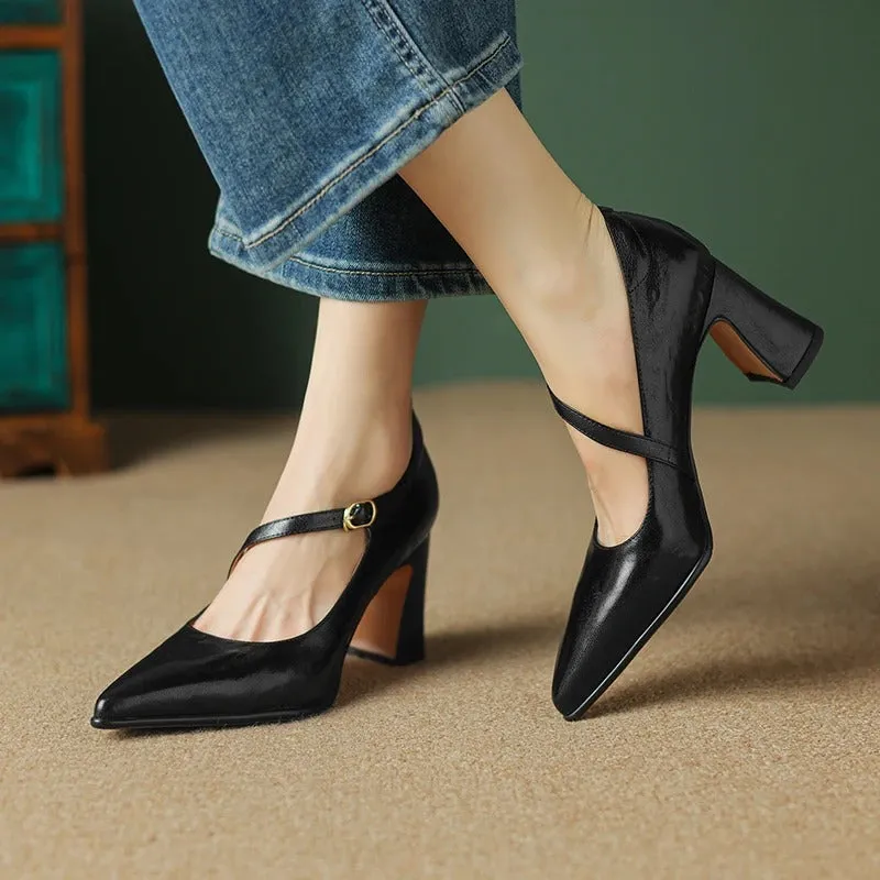 Minimalist Pointed Toe Women's Classic Shoes