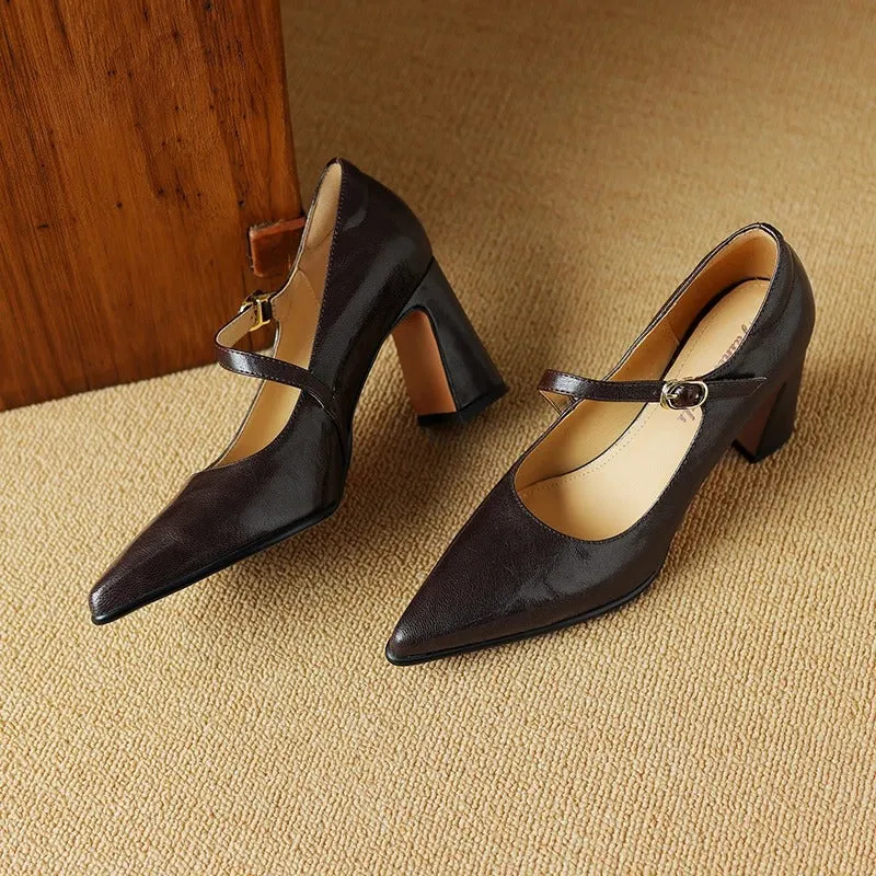 Minimalist Pointed Toe Women's Classic Shoes