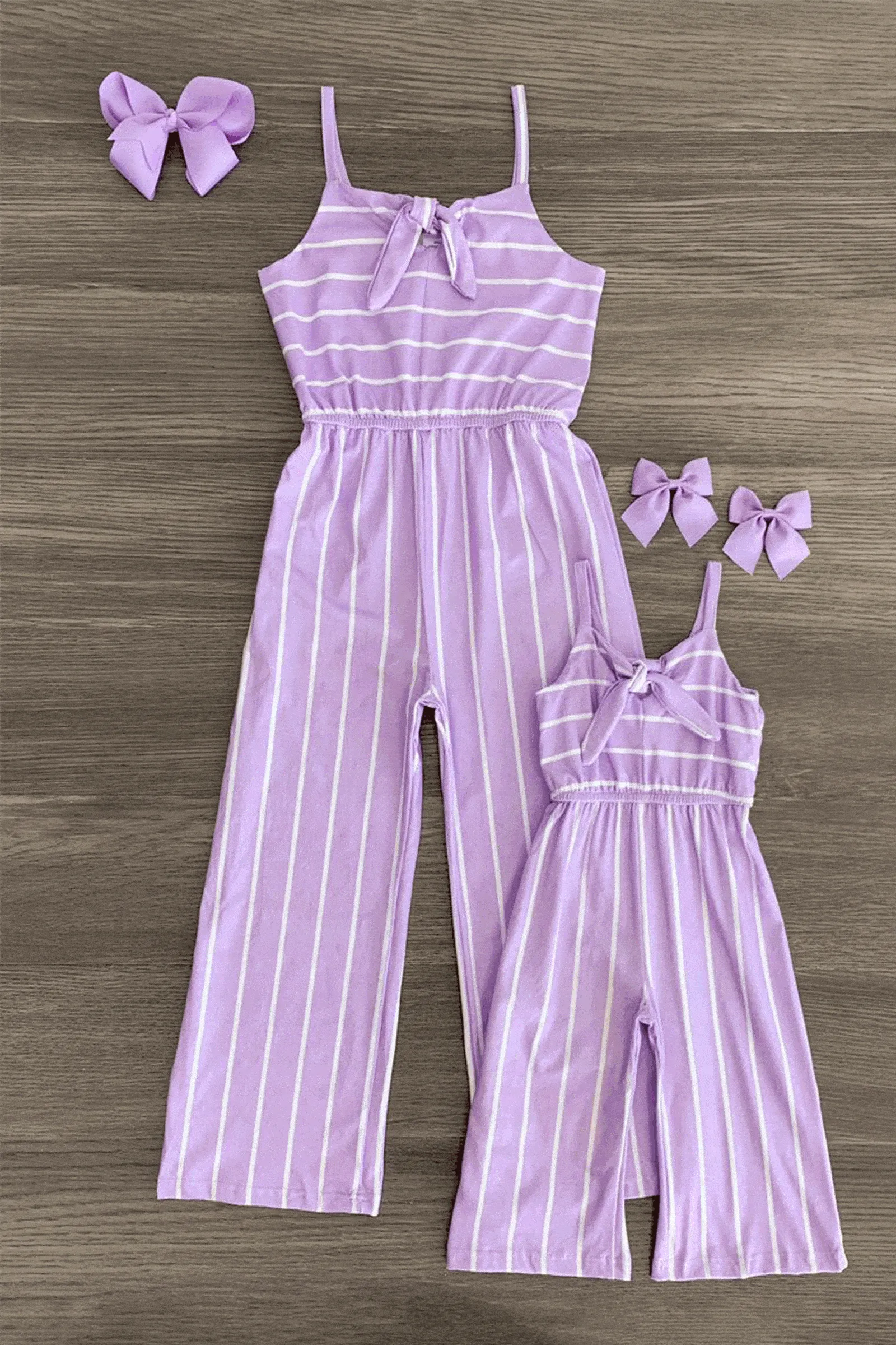 Mom & Me - Stripe Jumpsuit