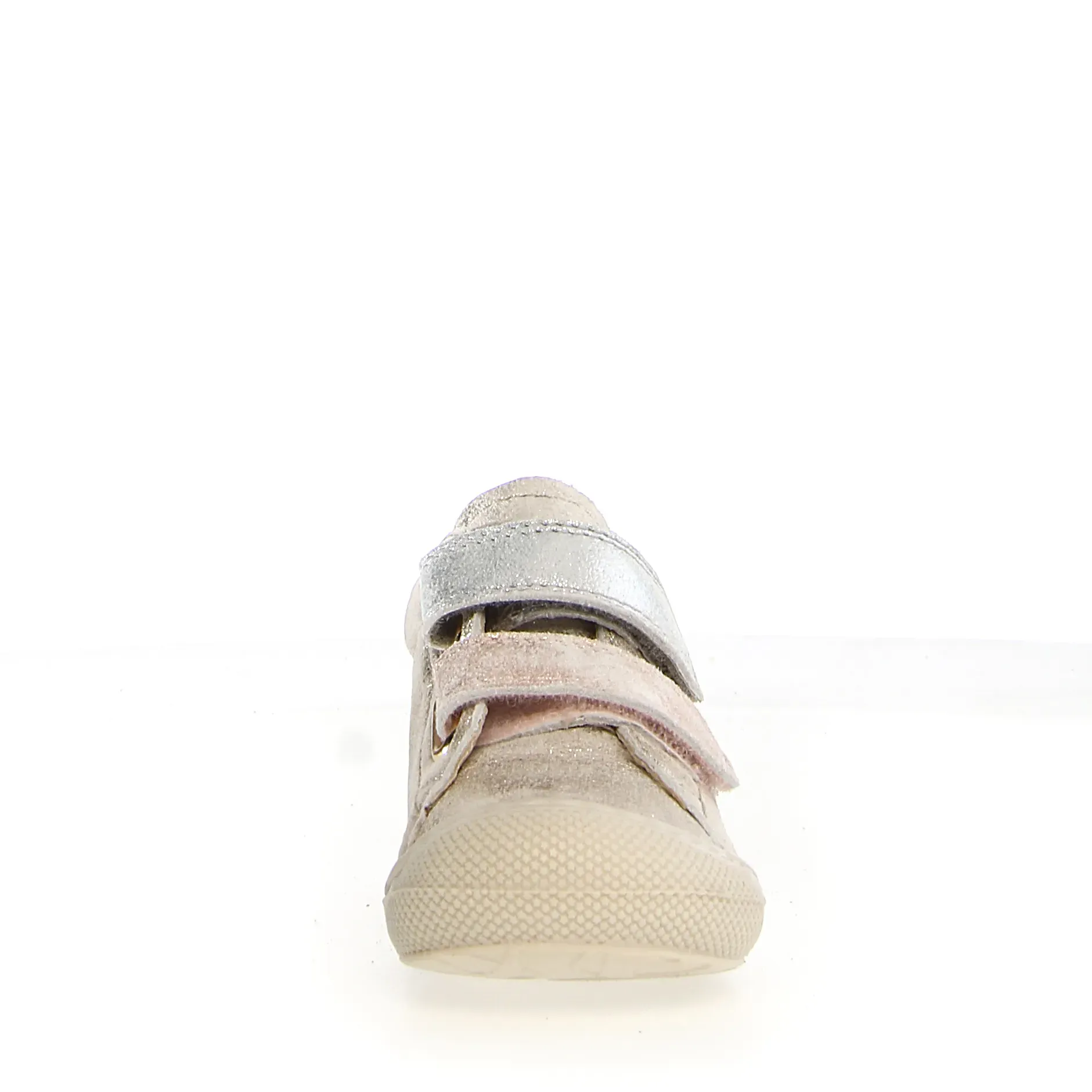 Naturino Corkel Vl Girl's Casual Shoes - Platinum/Cipria/Silver